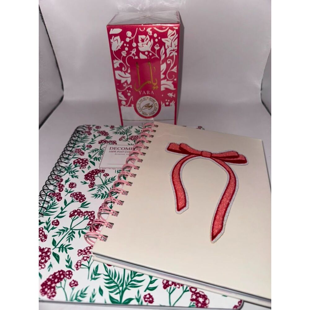 Yara Candy By Lattafa & Cute Notebooks Bundle